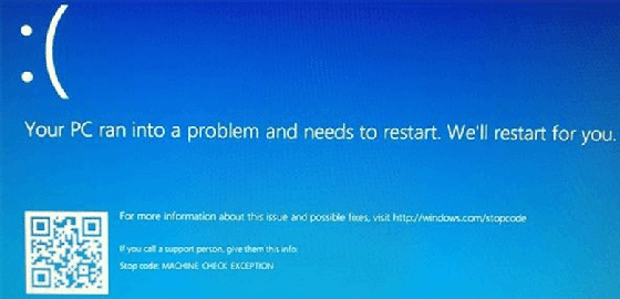 Blue Screen of Death